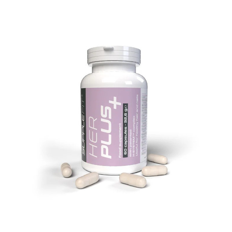 COMPLÉMENT ALIMENTAIRE EN GÉLULES HER PLUS +